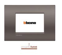 Placca Bticino LivingLight AIR argilla 3 posti LNC4803CY