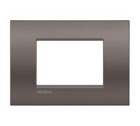 Bticino LNC4803CY Placca Livinglight Air 3 Moduli, Argilla