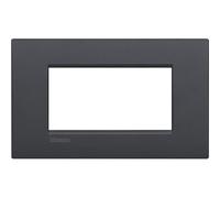 Bticino Livinglight placca AIR 4 moduli grigio antracite LNC4804AR