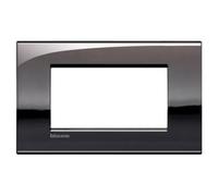 Living Light - Placca 4P Peltro - LNC4804PT