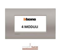BTICINO LNC4804SB LIVINGLIGHT AIR PLACCA 4 POSTI SABBIA