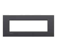 Bticino Livinglight placca AIR 7 moduli grigio antracite LNC4807AR