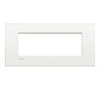 Bticino LNC4807BN Placca Livinglight Air 7 Moduli, Bianco Puro