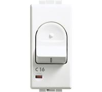 Bticino Interruttore automatico magnetotermico bipolare Luna C4301/16 16A 230V