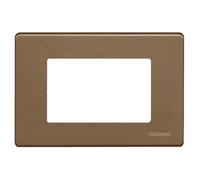 Bticino Magic 503/3 A/Br - Mg-Placa 3 M Tt Bronzo