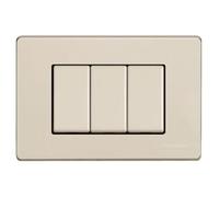 Placca resina Bticino Magic 3 Posti avorio 503/3A/R