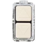 BTICINO MAGIC COMMUTATORE DOPPIO TASTO 1-0-2 5052N