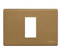 BTICINO MAGIC - PLACCA 1 MODULO BRONZO 503/1A/B