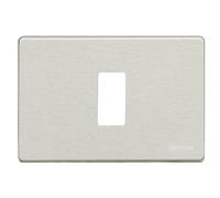 BTicino Magic placca 1 posto Alluminio