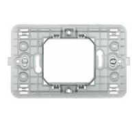 BTicino Magic supporto 2 moduli centrati Grigio