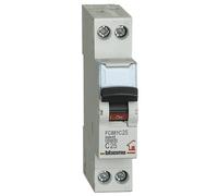 Bticino magnetotermico 25A 1+N 4,5KA FC881C25
