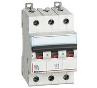 Bticino magnetotermico 3 poli 63A curva C 4,5kA FA83C63