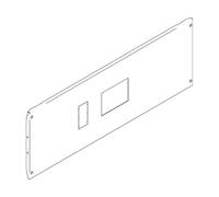 Pannello Bticino a 4 viti di fissaggio per interruttori M4 630 9741/04