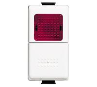 Bticino Pulsante e portalampada di segnalazione 24V 1,5W rosso AM5057R
