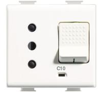 Bticino Matix presa sicura magnetotermica 10A AM5114