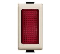 Bticino MATIX Avorio Magic TT A5060R PORTALAMPADA Spia Luminosa Rossa Originale A5060R