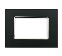 bticino matix compatibile placca placche supporto 3 4 6 7 moduli posti alluminio