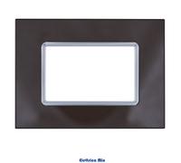 bticino matix compatibile placca placche supporto 3 4 6 moduli posti in vetro