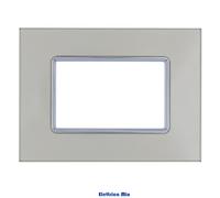 bticino matix compatibile placca placche supporto 3 4 6 moduli posti in vetro