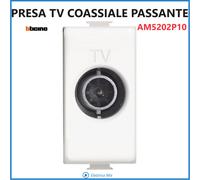 bticino MATIX originale Presa Schuko Interruttore Usb Placche Supporto Bianco am