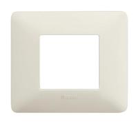 Placca Bticino Matix 2 moduli cenere AM4802BCN