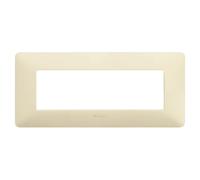 Bticino Matix Placca 6 Posti Tecnopolimero Colorata AM4806 - CONFEZIONE: 1 pz., Colore: Oro Gold