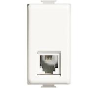 BTICINO MATIX PRESA TELEFONICA RJ11 TIPO K10 COLORE BIANCO AM5958/11N