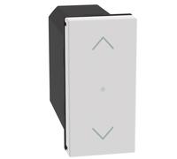Comando tapparella connesso Bticino MatixGO Smart 1 modulo bianco JW4027C