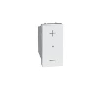Bticino MatixGo Dimmer a pulsante, universale 240 Va.c. 50 ÷ 60 Hz Bianco - JW44