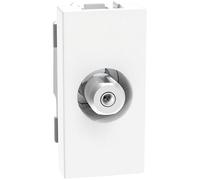 BTicino MATIXGO JW4202F Connettore coassiale TV tipo F 75 ohm 1 modulo bianco