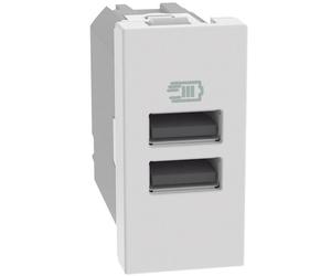 BTICINO MATIXGO ORIGINALE PLACCA SUPPORTO PRESA SCHUKO INTERRUTTORE TV MATIX GO