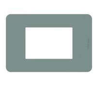 Placca Bticino MatixGO Tones 3 moduli Agave JA4803TA