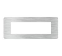 Placca Bticino MatixGO Aluminium 7M JW4807EA