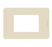 Placca Bticino MatixGO Tones 3 moduli avorio JA4803TI