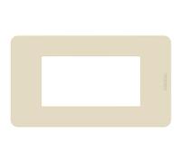 Placca Bticino MatixGO Tones 4 moduli avorio JA4804TI