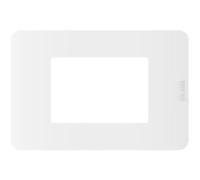 Placca Bticino MatixGO 3 moduli bianca JA4803JW