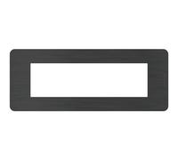 Placca Bticino MatixGO Black Nickel 7M JW4807EN
