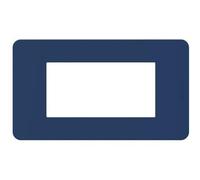 Placca Bticino MatixGO Tones 4 moduli blue JA4804TB