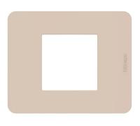 BTICINO MatixGO Placca materiale tecnopolimero Ritual JA4802TR Placca MatixGO 2 moduli