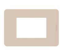 Placca Bticino MatixGO Tones 3 moduli ritual JA4803TR