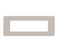 Placca Bticino MatixGO Tones 7 moduli sand JA4807TS