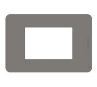 Placca Bticino MatixGO Tones 3 moduli tortora JA4803TD