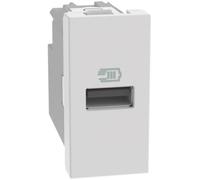 Caricatore USB Bticino MatixGO 15W con 1 porta tipo A bianco JW4191A