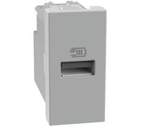 Caricatore USB Bticino MatixGO 15W con 1 porta tipo A grigio JG4191A
