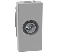 Presa TV coassiale diretta Bticino MatixGO 1 modulo grigia JG4202D