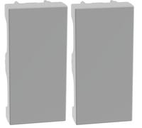 BTICINO MatixGO SJG4950F Falso polo, 1 modulo, grigio (Confezione da 2)