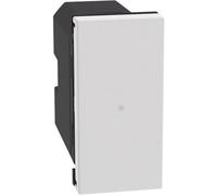 BTICINO MatixGO Smart Home Comando illuminazione Ottimizzato per luce led 1 modulo Bianco JW4003CWI Comando luci wireless