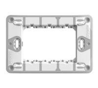 BTICINO MATIXGO Supporto per Placche Diverse Modulazioni Fissaggio con Viti - CONFEZIONE: 1 pz., Numero Posti: 3 Moduli