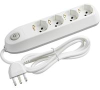 BT-3684DB MULTIPRESA 4 SCHUKO/BIPAS+INTER. BIANCO