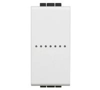 Deviatore Connesso Bticino Living Light colore bianco N4003C